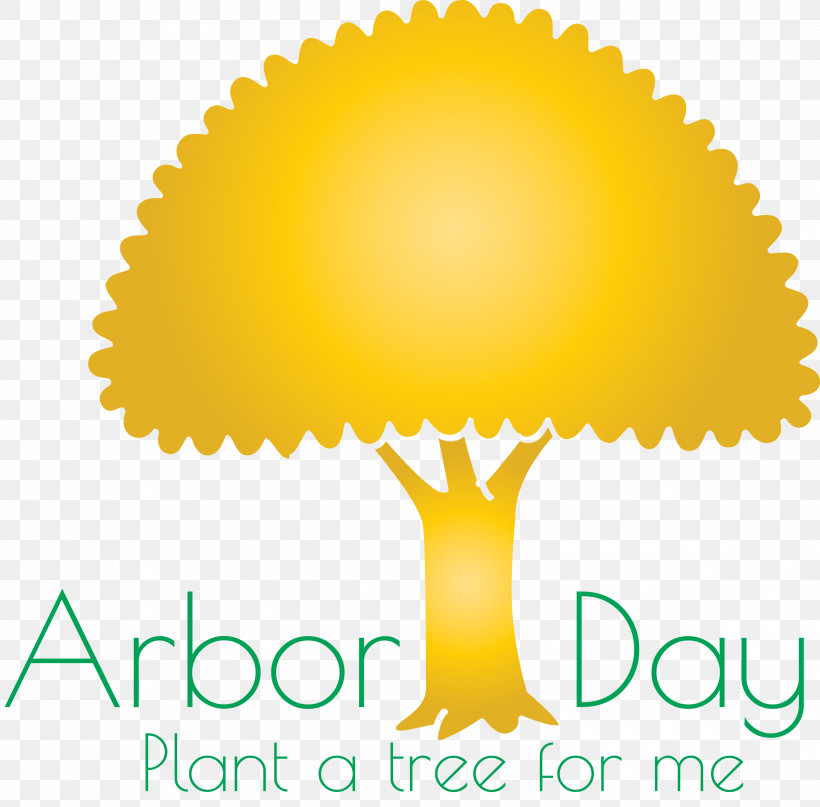 Arbor Day Tree Green, PNG, 3000x2955px, Arbor Day, Green, Logo, Tree, Yellow Download Free