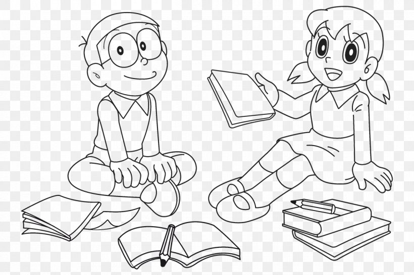 Drawing Doraemon Wii Shizuka Minamoto Coloring Book, PNG, 1200x800px, Watercolor, Cartoon, Flower, Frame, Heart Download Free