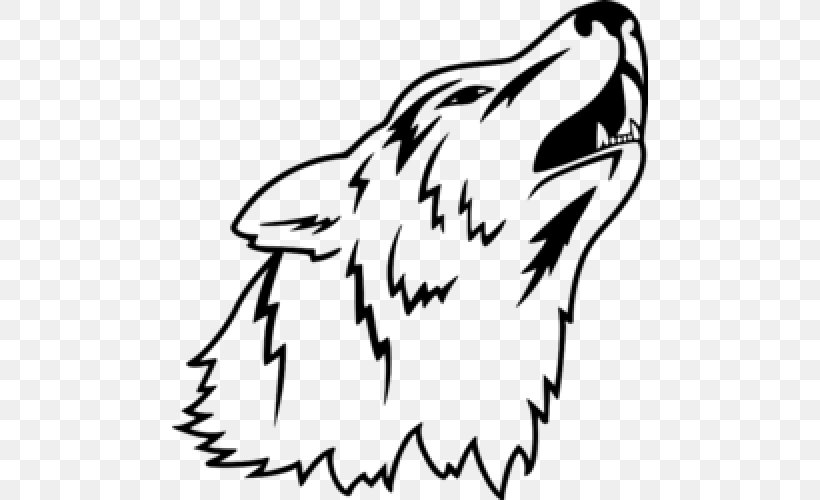 Gray Wolf Cartoon Drawing Png 500x500px Gray Wolf Animated Film Art Artwork Beak Download Free