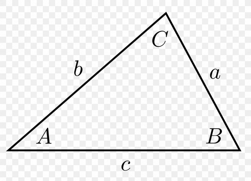 Law Of Sines Trigonometry Triangle, PNG, 1200x867px, Law Of Sines, Area, Black And White, Diagram, Edge Download Free