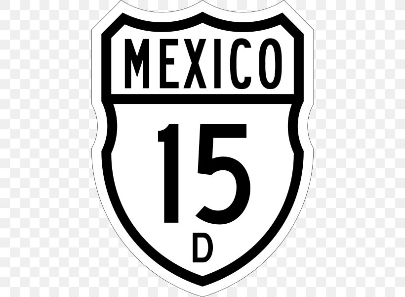 Mexican Federal Highway 85 Mexican Federal Highway 45 Mexican Federal Highway 15 Mexican Federal Highway 2 Mexican Federal Highway 57, PNG, 450x600px, Mexican Federal Highway 85, Area, Black, Black And White, Brand Download Free