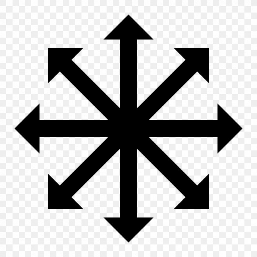 Symbol Of Chaos The Eternal Champion Chaos Magic Chaos Theory, PNG, 1200x1200px, Symbol Of Chaos, Area, Black, Black And White, Brand Download Free