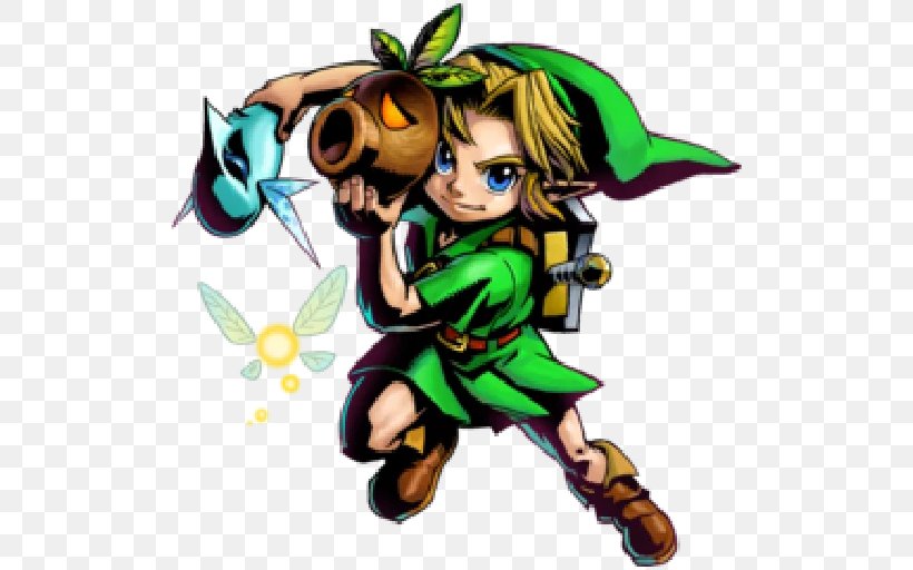 The Legend Of Zelda: Majora's Mask 3D The Legend Of Zelda: Ocarina Of Time Zelda II: The Adventure Of Link, PNG, 512x512px, Legend Of Zelda Ocarina Of Time, Art, Cartoon, Fairy, Fictional Character Download Free