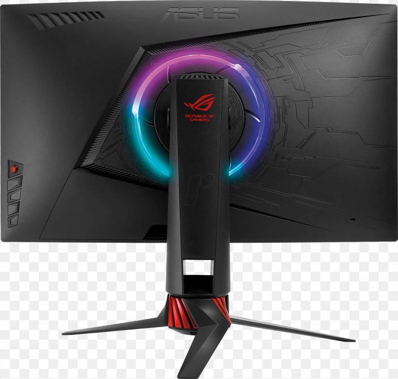 ASUS ROG Strix Computer Monitors 1080p FreeSync, PNG, 2999x2858px, Asus Rog Strix, Asus, Computer, Computer Monitors, Display Device Download Free