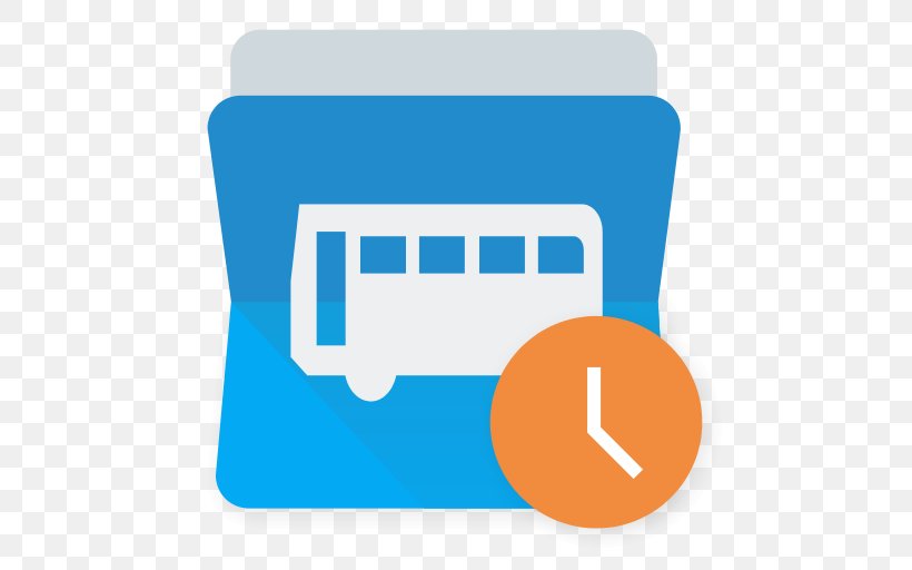 Bus Stop Ebina Public Transport Timetable Application Software, PNG, 512x512px, Bus, Android, Area, Bildfahrplan, Blue Download Free