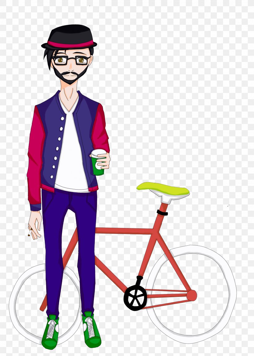 Hipster Clip Art, PNG, 2270x3182px, Hipster, Art, Artwork, Bicycle Accessory, Cartoon Download Free