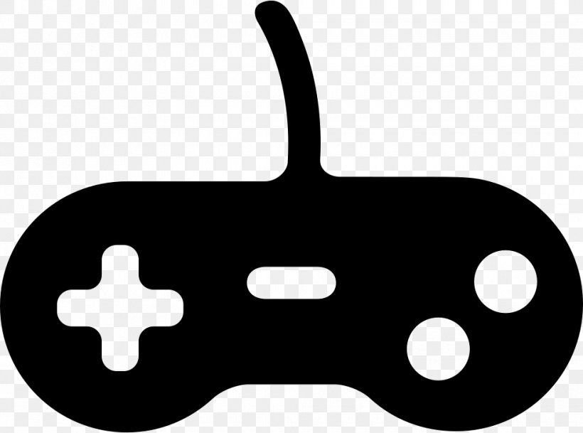 Joystick Xbox 360 Controller PlayStation Clip Art Game Controllers, PNG, 980x728px, Joystick, Autocad Dxf, Black, Black And White, Game Controllers Download Free