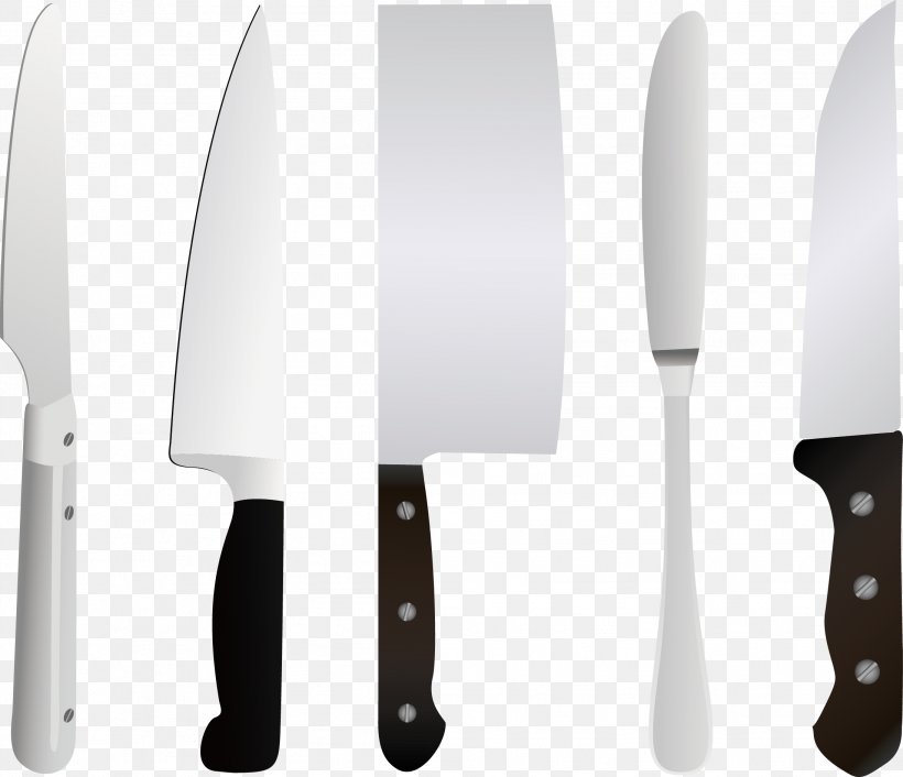 Kitchen Knife Chefs Knife, PNG, 2188x1885px, Knife, Black And White, Chefs Knife, Cleaver, Cold Weapon Download Free