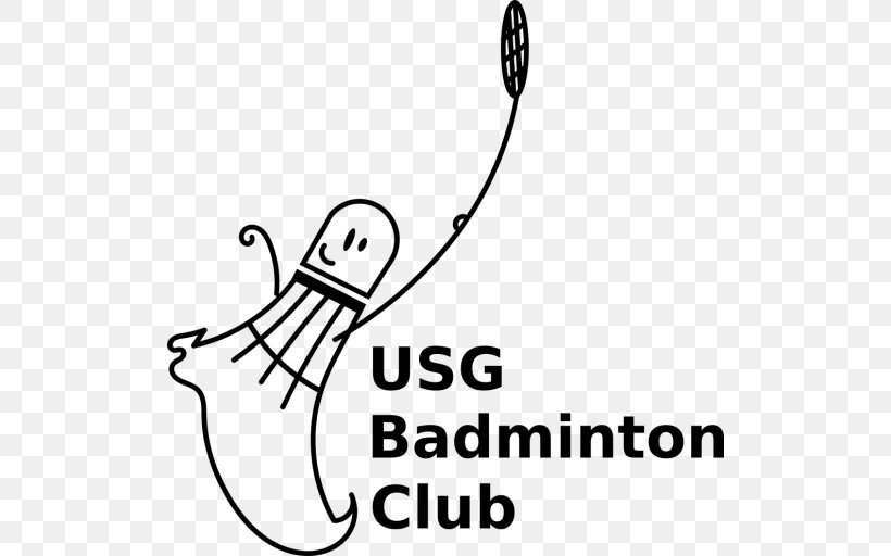 USG Badminton Club Sports Association 0 Tournament, PNG, 512x512px, 2017, Badminton, Area, Artwork, Black Download Free