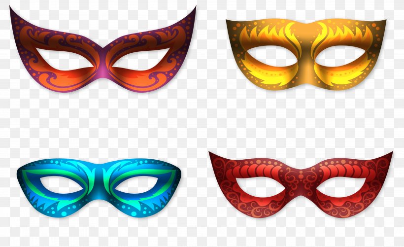 Carnival Of Venice Mask Euclidean Vector, PNG, 3964x2422px, Venice, Carnival, Carnival Of Venice, Eyewear, Glasses Download Free