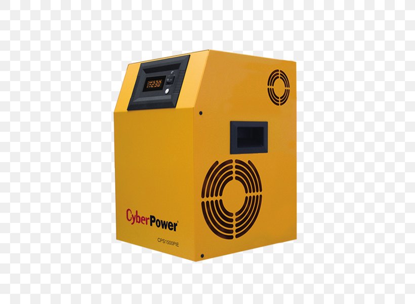Cyberp CPS1000E, PNG, 600x600px, Power Inverters, Alternating Current, Computer, Cyberpower Systems, Electric Potential Difference Download Free
