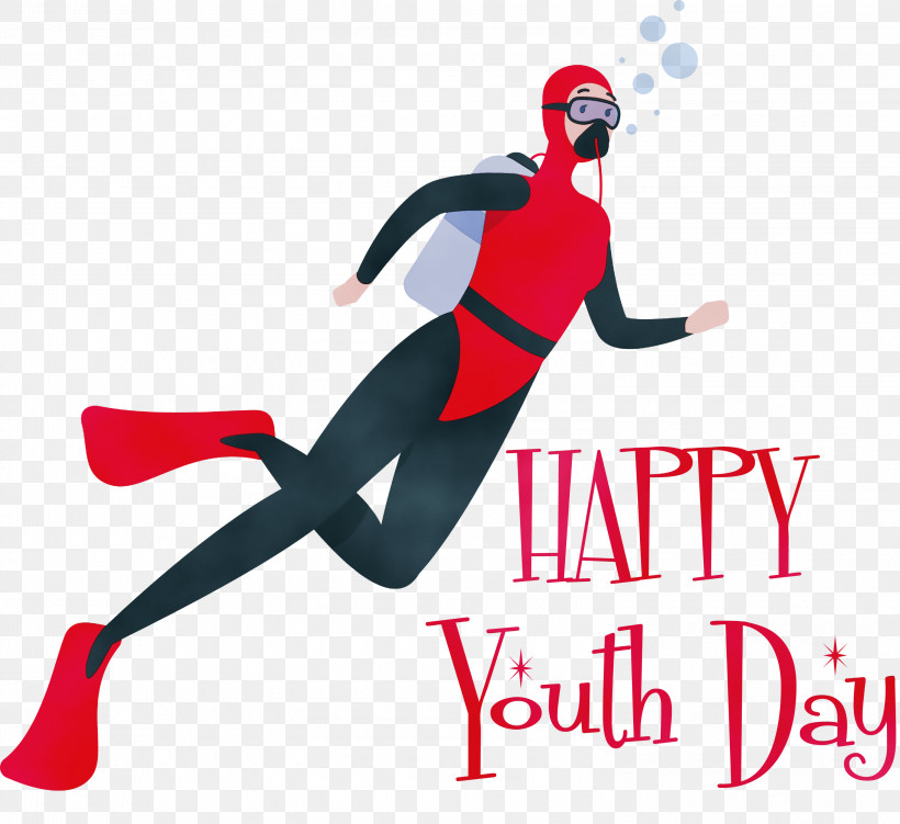 Logo Character Physical Fitness Shoe Red, PNG, 3000x2749px, Youth Day, Arm Cortexm, Character, Joint, Line Download Free