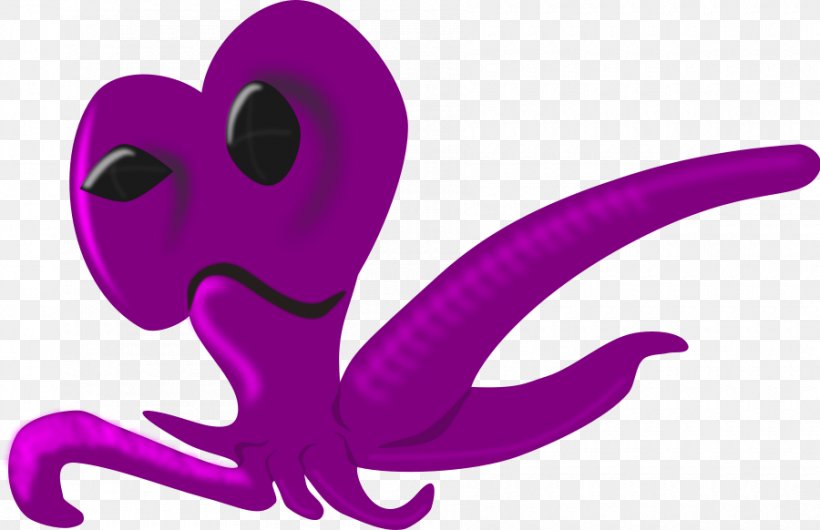 Octopus Extraterrestrial Life Clip Art, PNG, 900x582px, Octopus, Animal Figure, Cartoon, Extraterrestrial Life, Fictional Character Download Free