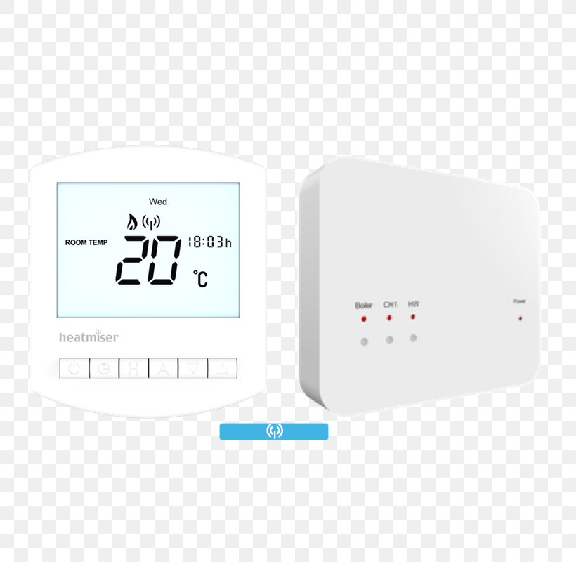 Thermostat Wireless Radio Receiver Radio Frequency RF Switch, PNG, 800x800px, Thermostat, Control System, Electrical Switches, Electrical Wires Cable, Electronics Download Free