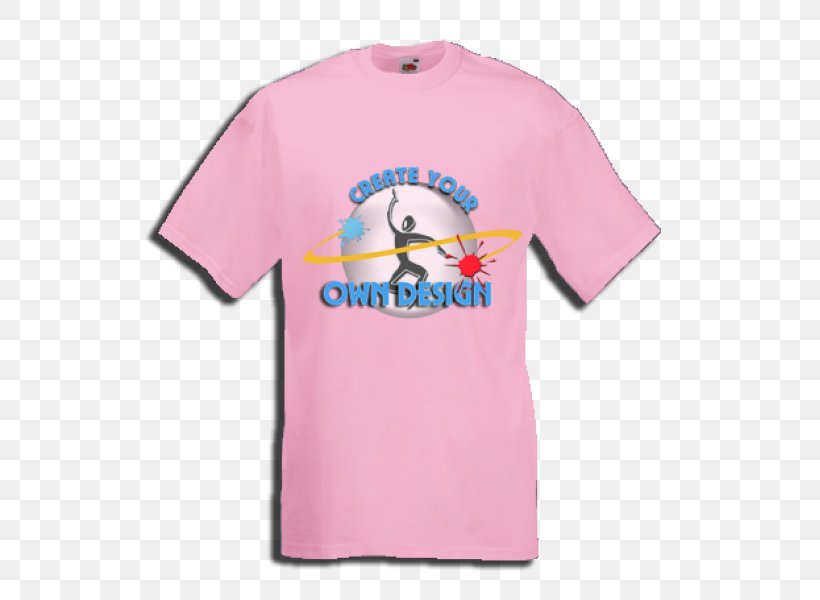 T-shirt Sleeve Active Shirt Font, PNG, 600x600px, Tshirt, Active Shirt, Brand, Clothing, Pink Download Free