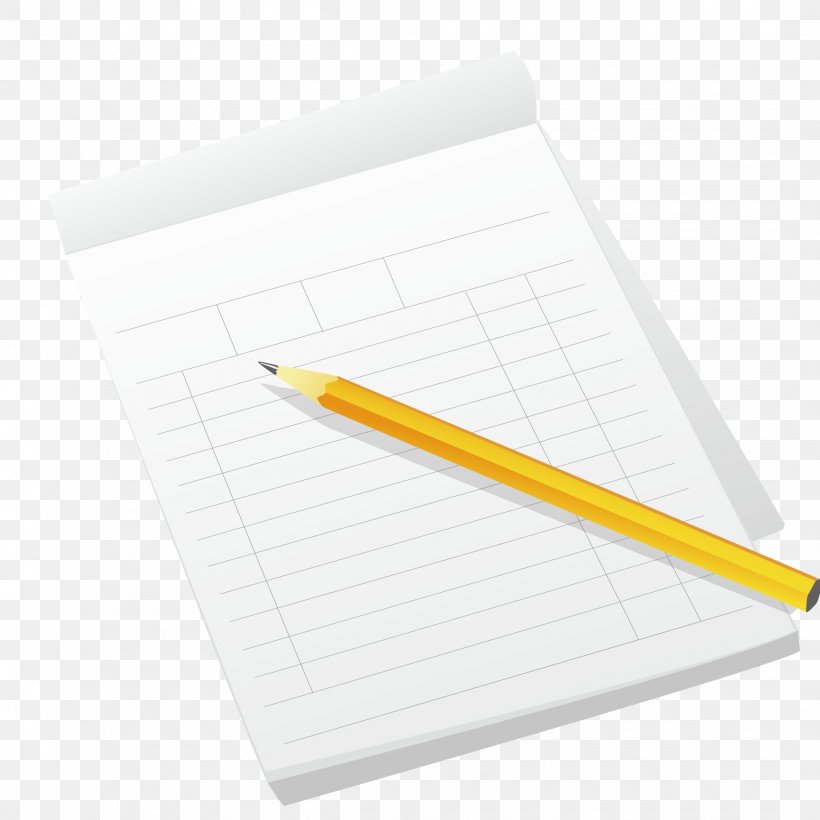 Paper Notepad Pencil, PNG, 2144x2144px, Paper, Material, Notebook, Notepad, Pencil Download Free