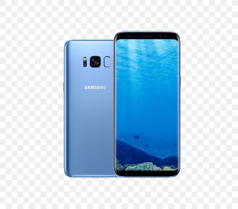 Samsung Galaxy S8+ Samsung Galaxy S7 Coral Blue, PNG, 720x720px, Samsung Galaxy S8, Android, Blue, Color, Communication Device Download Free