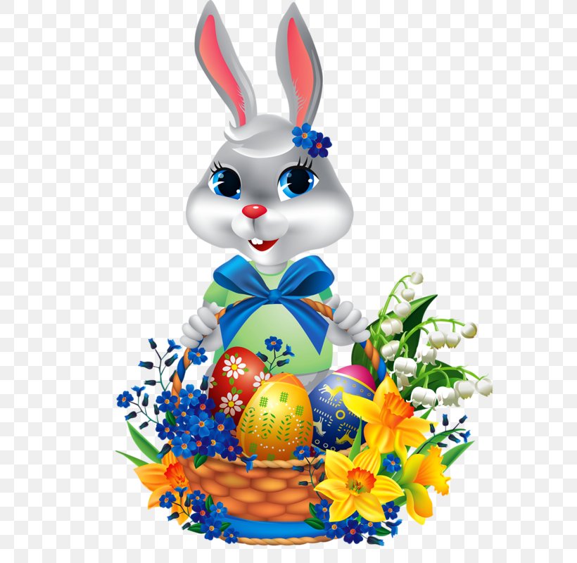 Easter Bunny Basket Easter Egg Clip Art, PNG, 582x800px, Easter Bunny, Art, Basket, Easter, Easter Basket Download Free