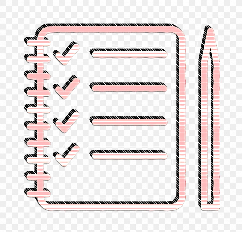 Icon Shopping Addiction Icon Notepad Icon, PNG, 1284x1232px, Icon, Checklist And Pencil Icon, Geometry, Line, Mathematics Download Free