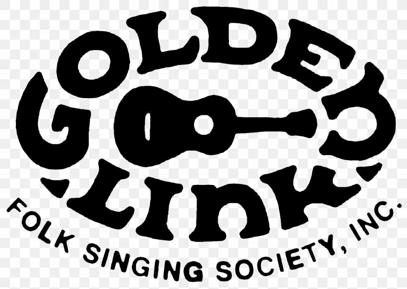 Rochester Society Golden Link Folk Music Logo, PNG, 1361x969px, Rochester, Area, Black, Black And White, Brand Download Free