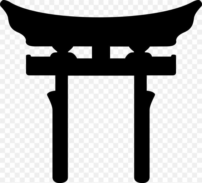 Shinto Shrine Japan Torii Religious Symbol, PNG, 1200x1087px, Shinto Shrine, Benzaiten, Black And White, Furniture, Japan Download Free