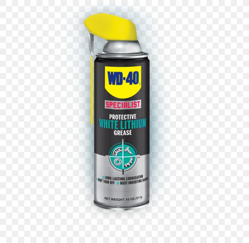WD-40 Lubricant Grease Aerosol Spray Lithium Soap, PNG, 800x800px, Lubricant, Aerosol Spray, Dry Lubricant, Gel, Grease Download Free