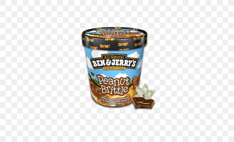 Ice Cream Dairy Products Ben & Jerry's Flavor, PNG, 500x500px, Ice Cream, Caramel, Chocolate, Cream, Cup Download Free