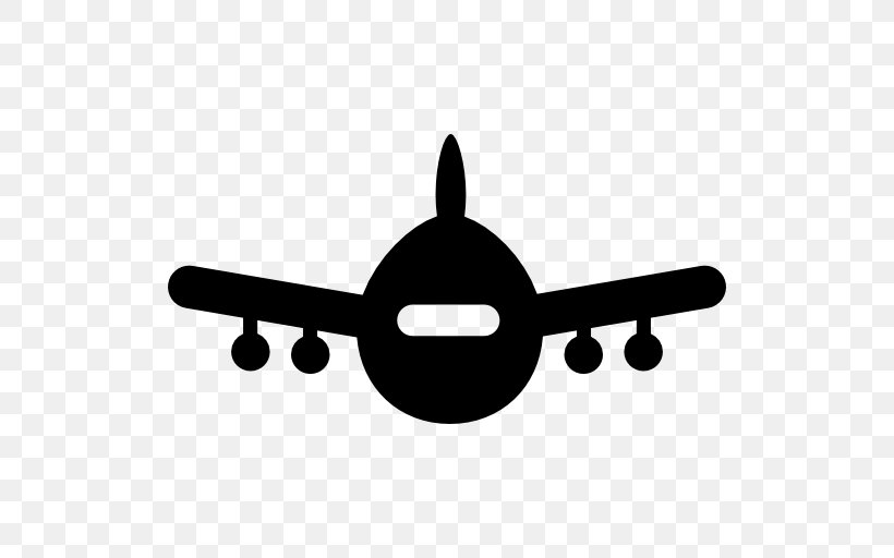 Airplane ICON A5 Flight, PNG, 512x512px, Airplane, Aerospace Engineering, Air Travel, Aircraft, Black And White Download Free