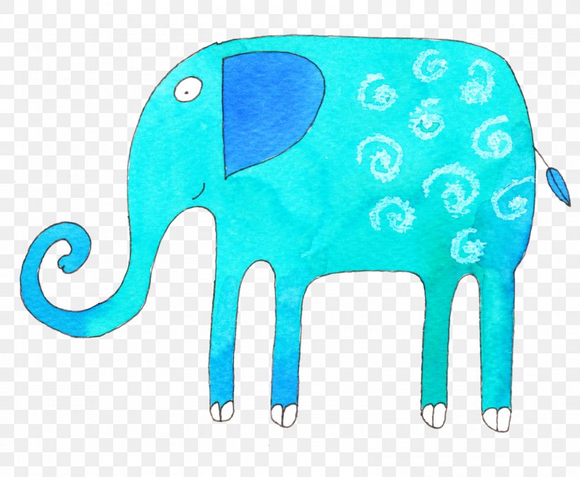 Indian Elephant Turquoise Clip Art, PNG, 1600x1319px, Indian Elephant, Aqua, Blue, Elephant, Elephants And Mammoths Download Free