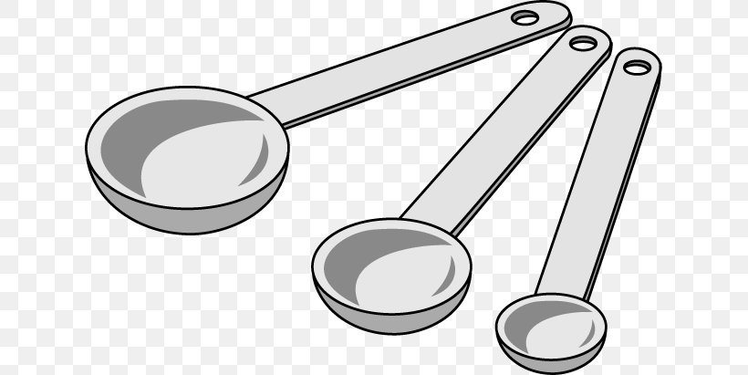 Measuring Cup Measuring Spoon Measurement Clip Art, PNG, 633x411px, Measuring Cup, Black And White, Cooking Weights And Measures, Cup, Cutlery Download Free