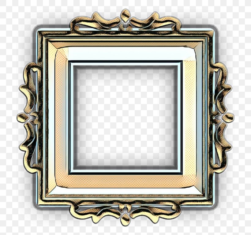Retro Background Frame, PNG, 768x768px, Pop Art, Brass, Metal, Meter, Picture Frame Download Free