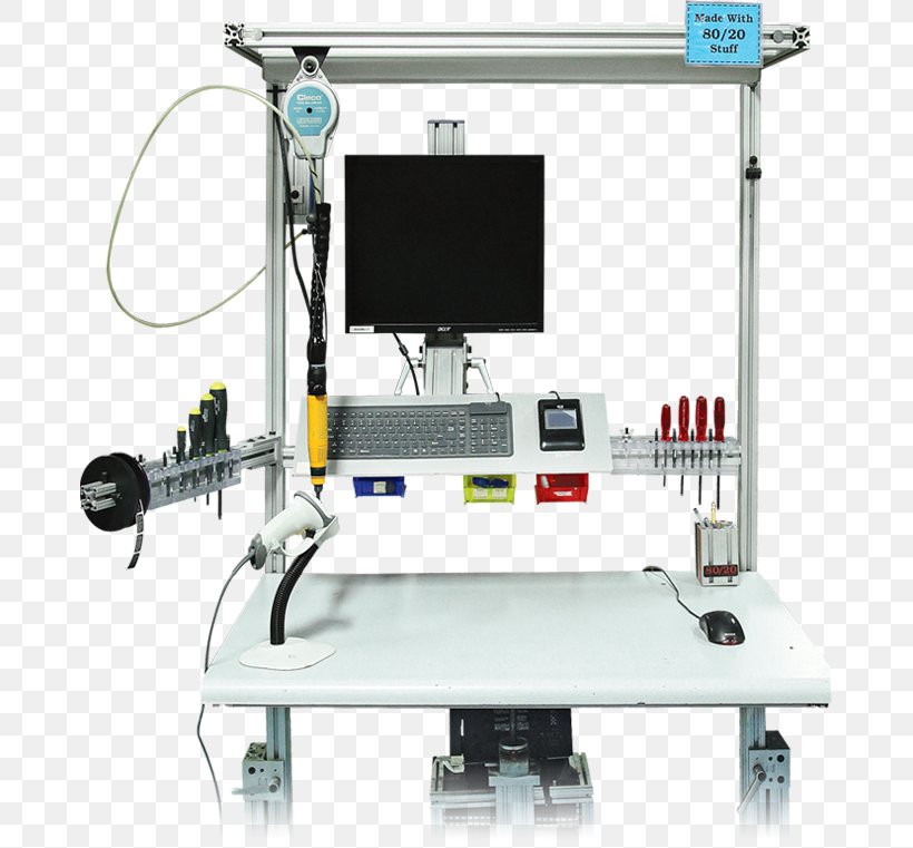 80/20 T-slot Nut Extrusion Workstation Desk, PNG, 676x761px, 8020, Aluminium, Architectural Engineering, Computer, Desk Download Free
