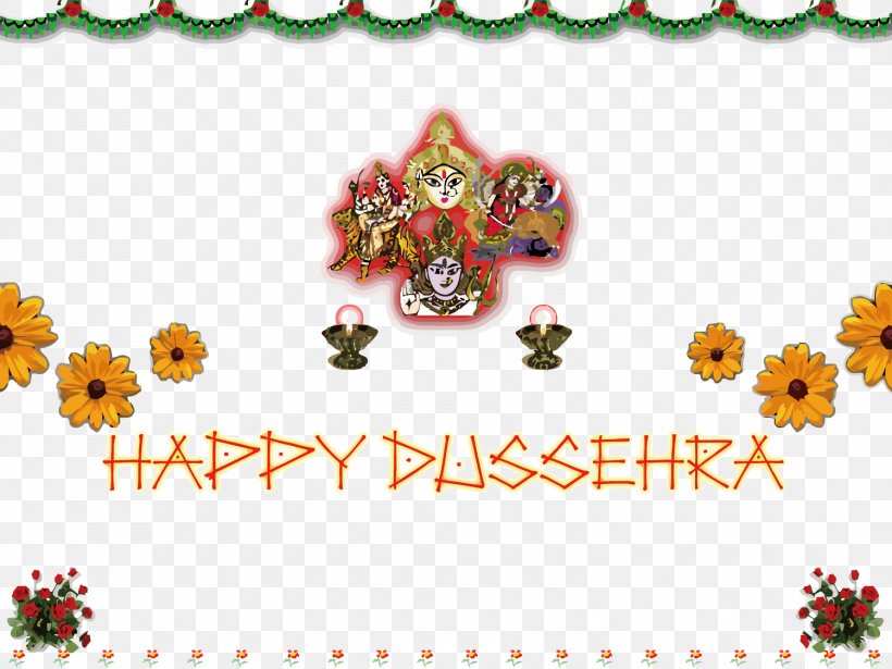 Dussehra Clip Art, PNG, 1500x1125px, Dussehra, Art, Diwali, Flora, Floral Design Download Free