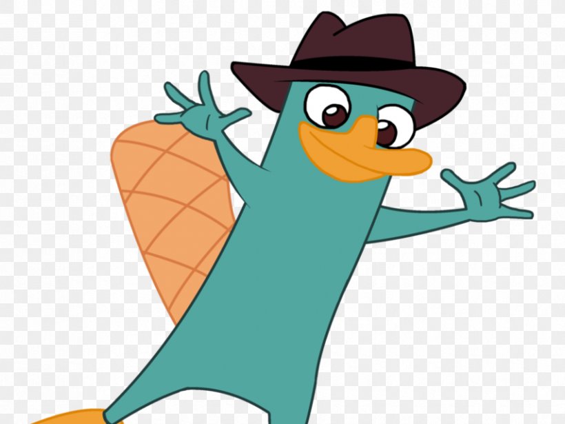 Perry The Platypus Ferb Fletcher Phineas Flynn, PNG, 853x640px, Perry The Platypus, Art, Beak, Bird, Cartoon Download Free