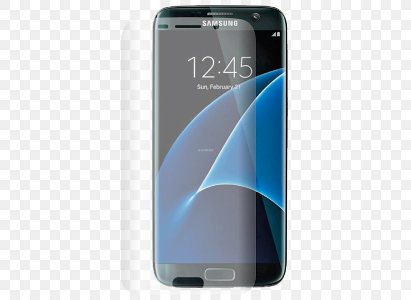 Smartphone Samsung GALAXY S7 Edge Samsung Galaxy S6 Edge Samsung Galaxy S5 Mini Screen Protectors, PNG, 600x600px, Smartphone, Cellular Network, Communication Device, Electronic Device, Feature Phone Download Free