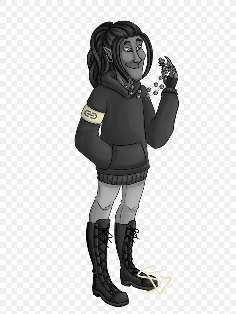 Vertebrate Headgear Costume Character Cartoon, PNG, 733x1089px, Vertebrate, Arm, Black, Black And White, Black Hair Download Free