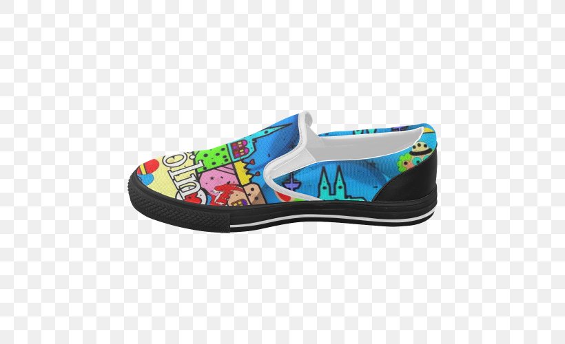 Slip-on Shoe Cross-training Sneakers Walking, PNG, 500x500px, Shoe, Aqua, Brand, Cross Training Shoe, Crosstraining Download Free