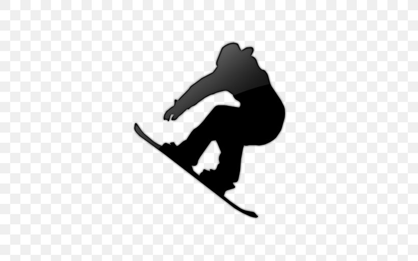 Snowboarding Sport Surfing Skateboarding, PNG, 512x512px, Snowboard, Black, Black And White, Capita Indoor Survival, Hand Download Free