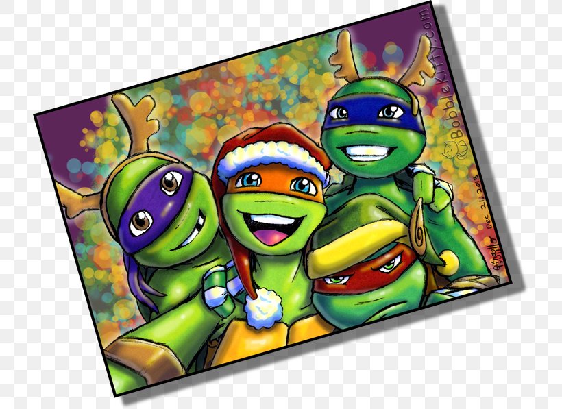Teenage Mutant Ninja Turtles Leonardo Christmas, PNG, 724x597px, Teenage Mutant Ninja Turtles, Art, Cartoon, Christmas, Christmas Ornament Download Free