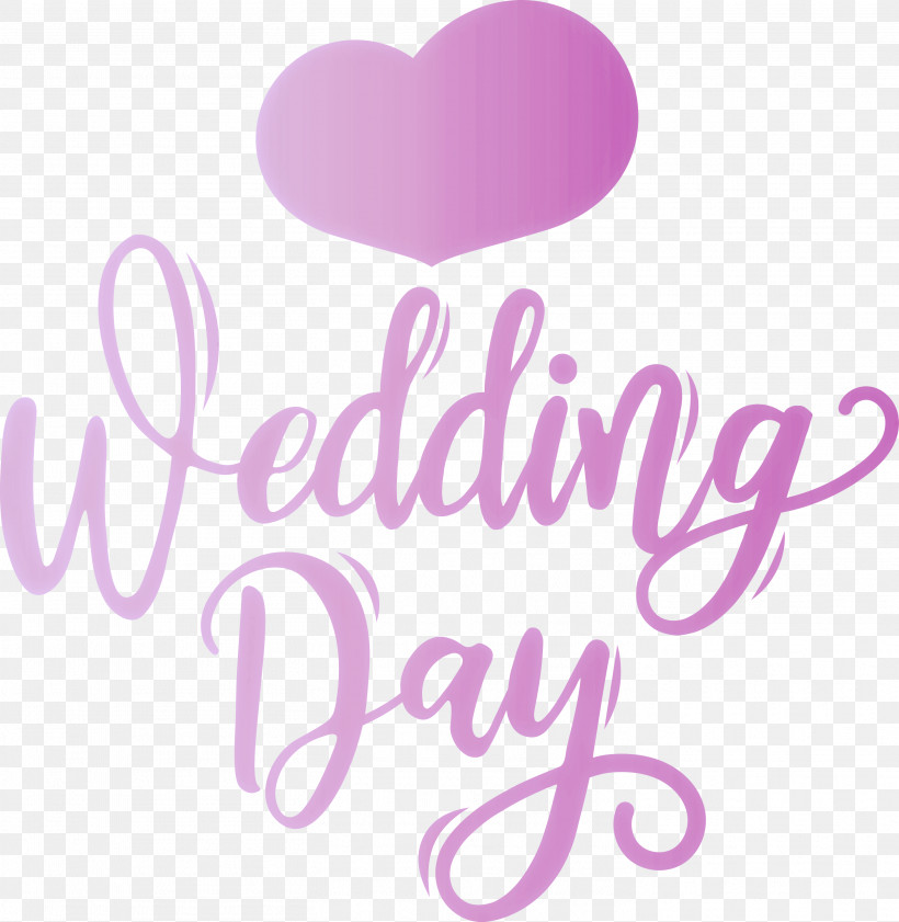 Wedding Day Wedding, PNG, 2922x3000px, Wedding Day, Heart, Lavender, Logo, Meter Download Free