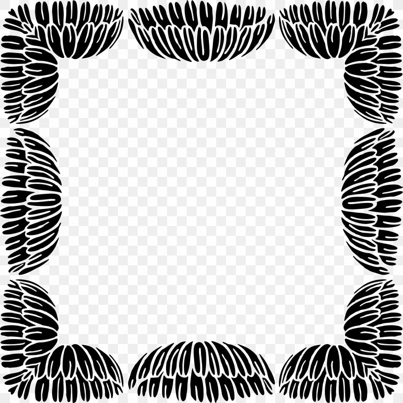 Zebra Clip Art, PNG, 2400x2400px, Zebra, Black, Black And White, Black M, Flower Download Free