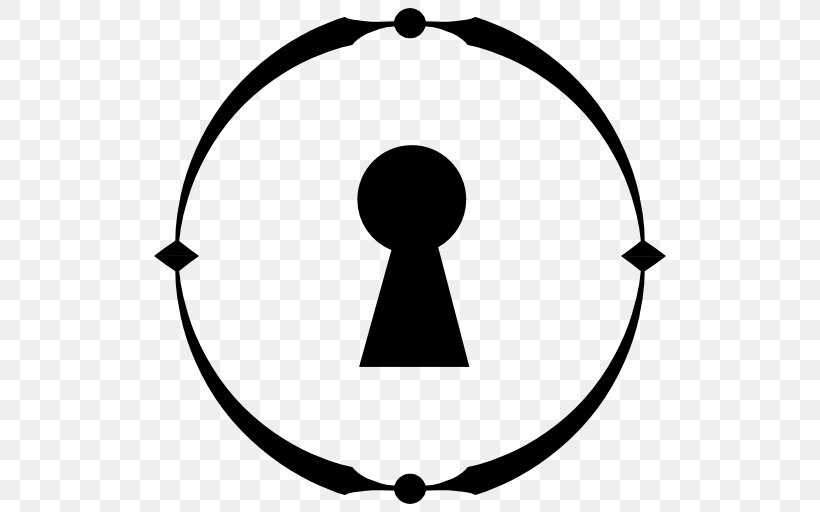 Circle Shape Keyhole Disk Clip Art, PNG, 512x512px, Shape, Area, Argon, Black, Black And White Download Free