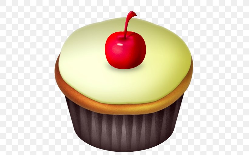 Cupcake Birthday Cake Muffin, PNG, 512x512px, Cupcake, Birthday Cake, Cake, Cherry Cake, Dessert Download Free