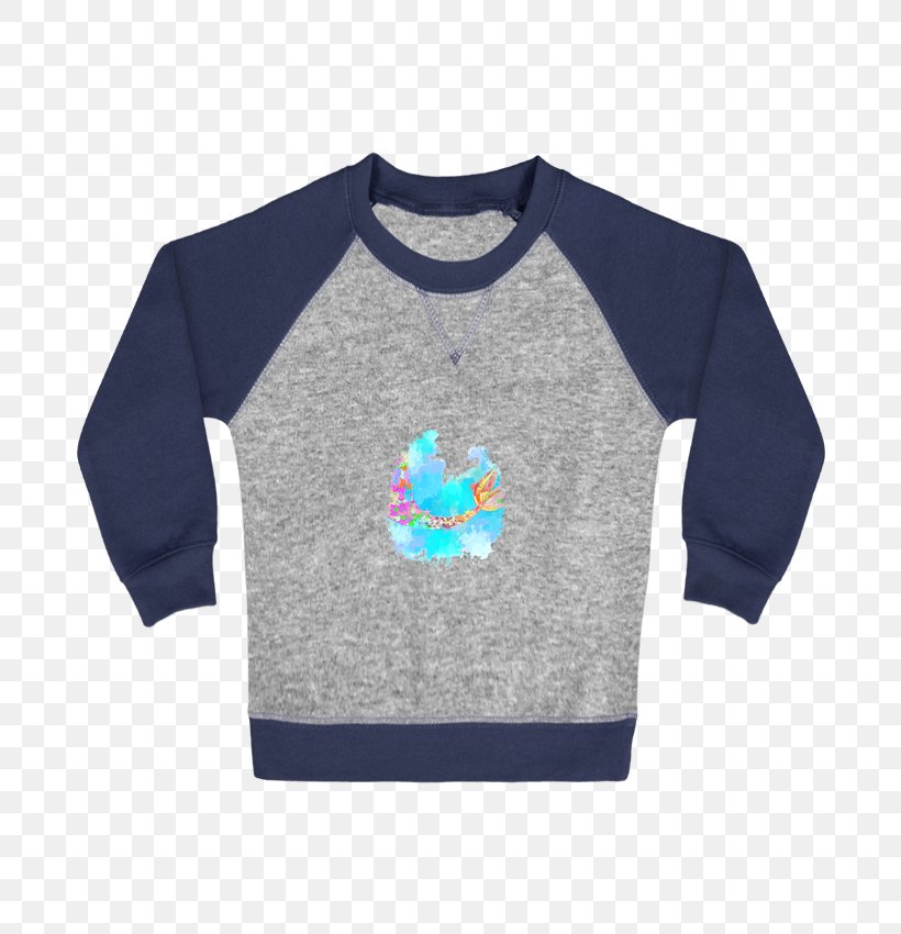 Long-sleeved T-shirt Long-sleeved T-shirt Hoodie Raglan Sleeve, PNG, 690x850px, Sleeve, Aqua, Baby Toddler Onepieces, Blue, Bluza Download Free