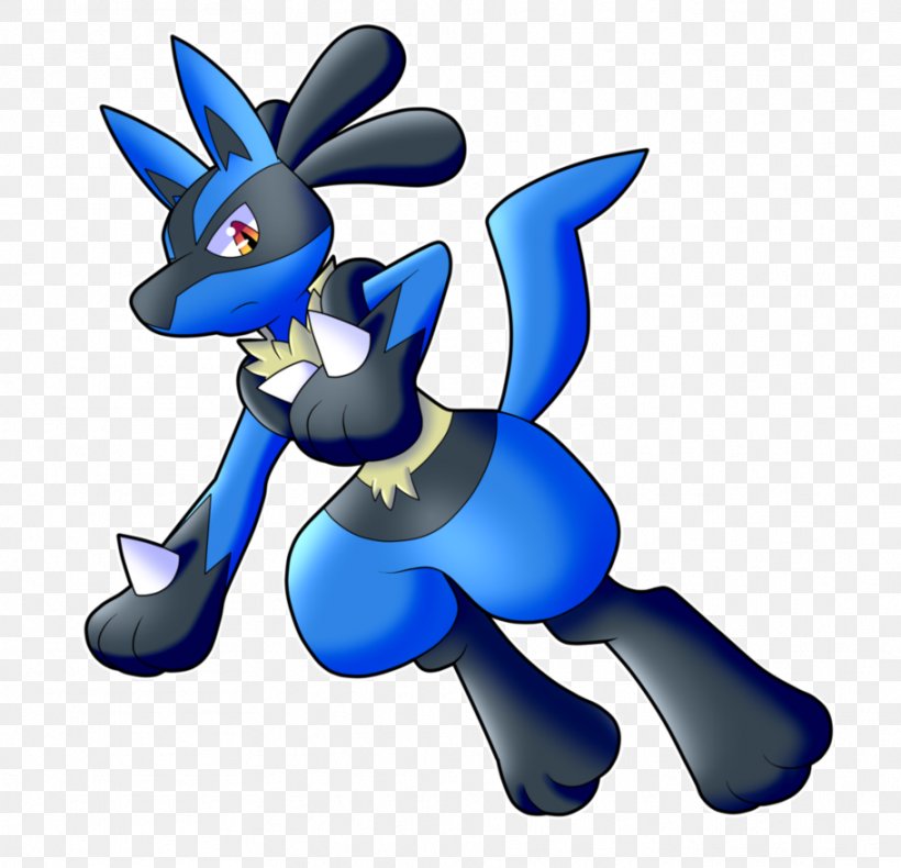 Lucario Pokémon Fan Art Riolu, PNG, 911x878px, Lucario, Animal Figure, Art, Cartoon, Character Download Free