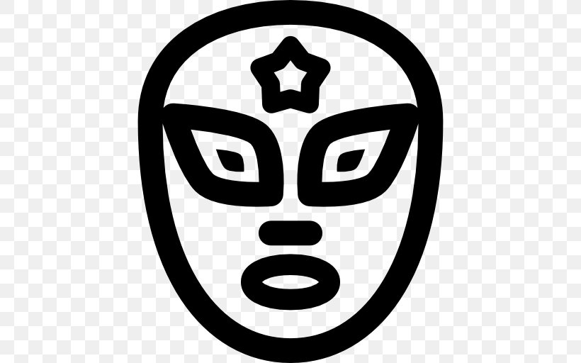 Mexican Mask-folk Art Professional Wrestler Lucha Libre, PNG, 512x512px, Mexican Maskfolk Art, Area, Atlantis, Black And White, Head Download Free
