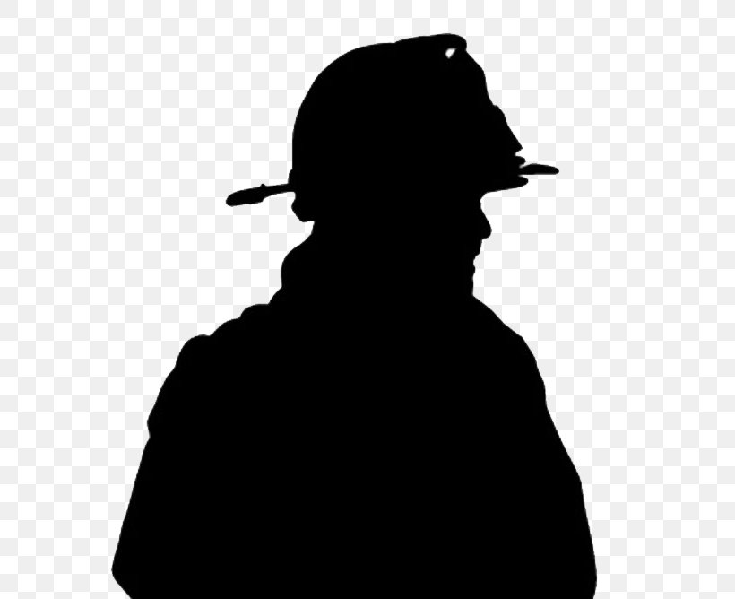 University Of California, Davis Fire Department Silhouette Firefighter, PNG, 638x668px, Silhouette, Black, Black And White, Fire, Fire Chief Download Free