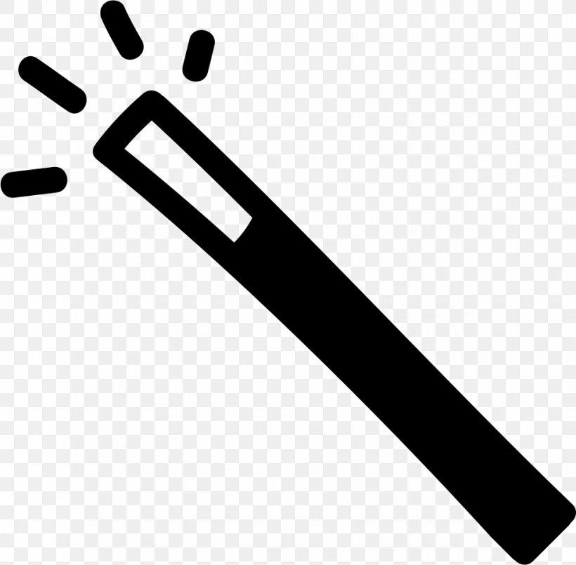 Wand Magic, PNG, 981x964px, Wand, Black, Black And White, Icon Design, Logo Download Free