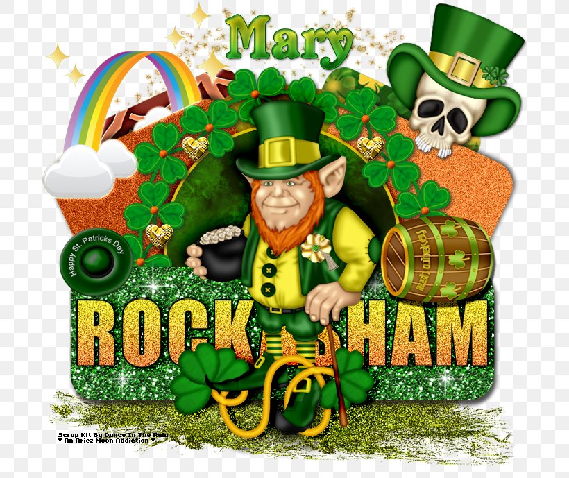 Christmas Ornament Christmas Day Leprechaun, PNG, 700x689px, Christmas Ornament, Christmas Day, Fictional Character, Food, Grass Download Free