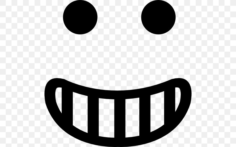 Smiley Emoticon Face, PNG, 512x512px, Smiley, Black And White, Brand, Emoji, Emoticon Download Free